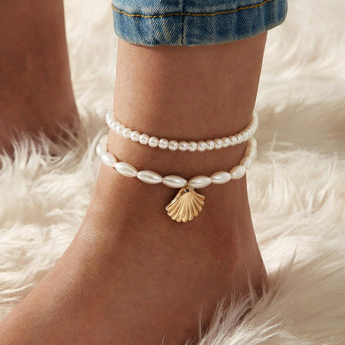 Women's Summer Anklet in 18K Gold Plated 18+ Styles Available to Chose